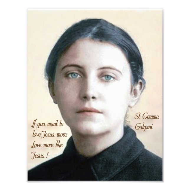 Foto St Gemma Galgani, (Frente)