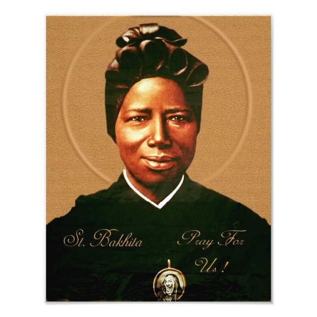 Foto St. Josephine Bakhita. (Frente)
