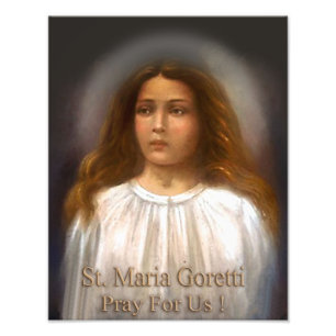 Foto St. Maria Goretti, mártir para la pureza,