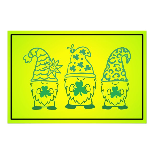 Foto St. Patrick's Day Gnomes-60682 (Frente)