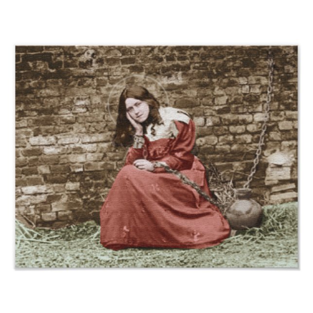 FOTO ST THERESE COMO JOAN DE ARC.COLORIZADO (Frente)