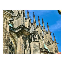 St. Vitus Cathedral Spires - Praga, República Chec