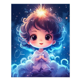 Foto Starry Little Princess Nighttime Girly Personaliza