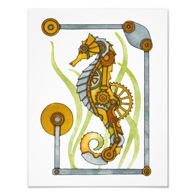 Foto Steampunk Seahorse (Frente)