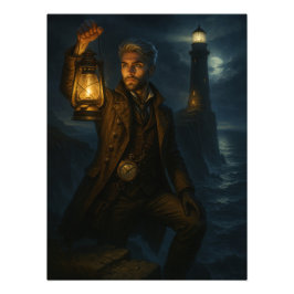 Foto Steampunk Victorian Fantasy Lighthouse Keeper