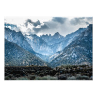 Stormy Mt. Whitney De Alabama Hills