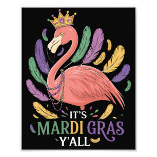 Foto Su disfraz de Mardi Gras Y'all Flamingo