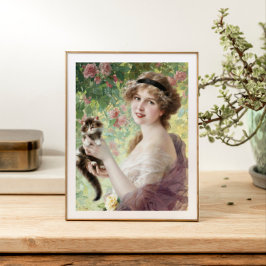 Foto Su pequeño gatito, por Emile Vernon