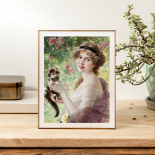Foto Su pequeño gatito, por Emile Vernon