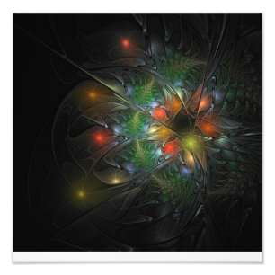 Foto Suave y ternura fantasía fractal flor acento