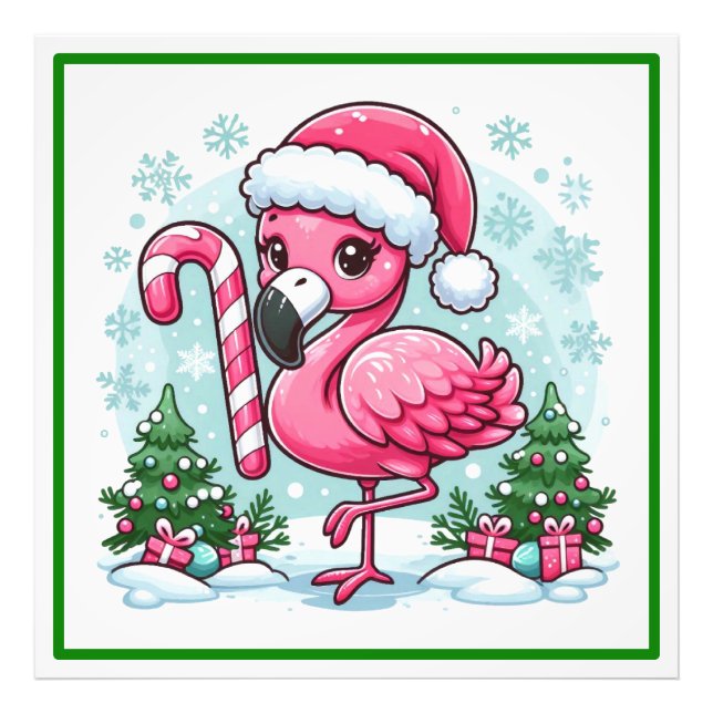 Foto Sublimación de navidades Flamingo Clipart-27301 (Frente)