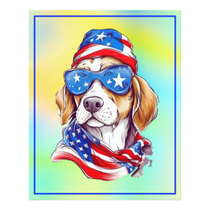 Foto Sublimación de perro del 4 de julio-66361