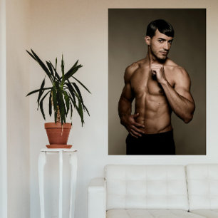 Foto Sultry Stare Hot Guy Poster
