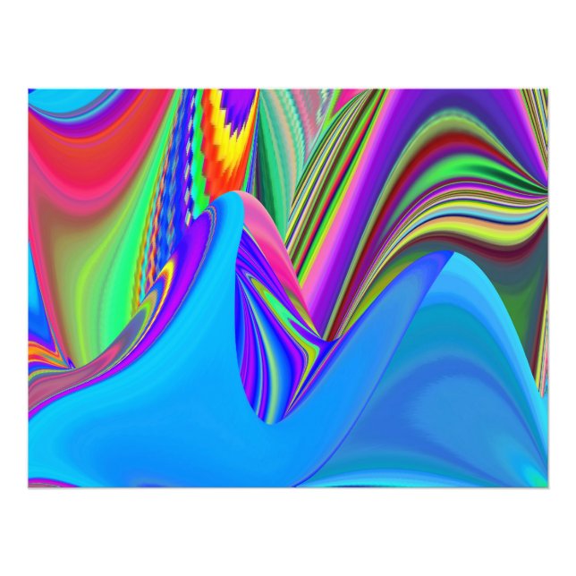 Foto Summerfeeling, Resumen 3D Rainbowart (Frente)