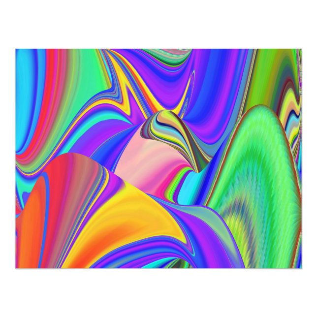 Foto Summerfeeling, Resumen 3D Rainbowart (Frente)