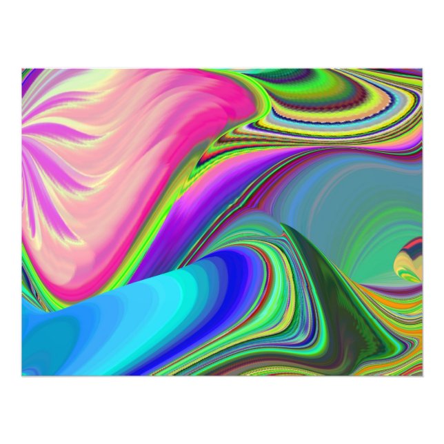 Foto Summerfeeling, Resumen 3D Rainbowart (Frente)