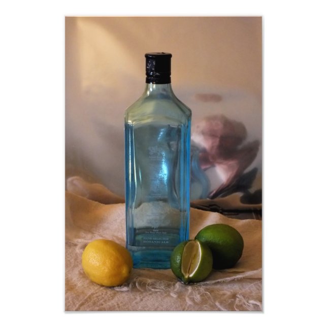 Foto "Summertime" still Life with Bottle and Citrus (Frente)