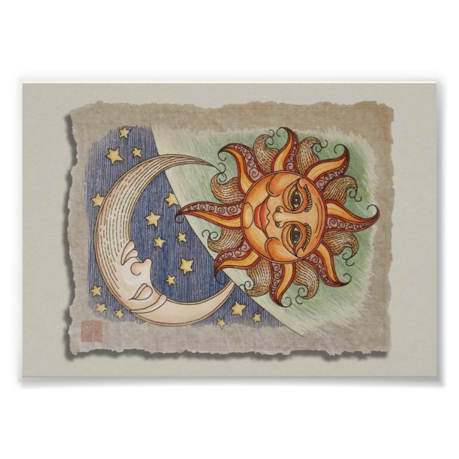 Foto Sun Moon & Stars (Frente)