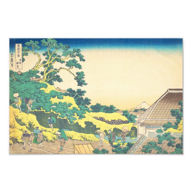 Foto Sundai, Edo Hokusai Arte Ukiyo-e Japonés (Frente)