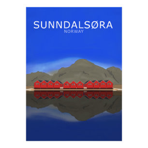 Foto Sunndalsøra Noruega
