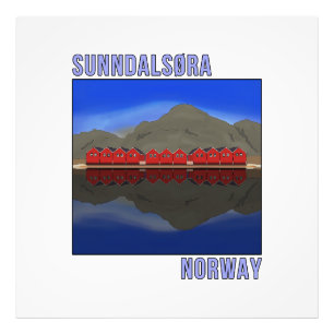 Foto Sunndalsora Noruega Escandinavia
