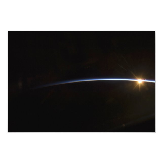 Foto Sunrise como visto en el espacio (Frente)