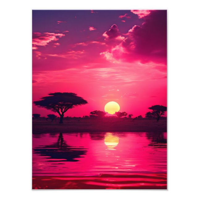 Foto Sunset africano (Frente)