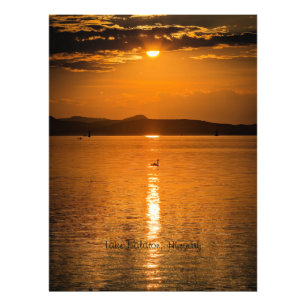 Foto Sunset, Lago Balaton, Hungría
