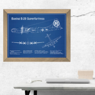 Foto Superfortaleza B-29 - Planes de diseño aéreo AD