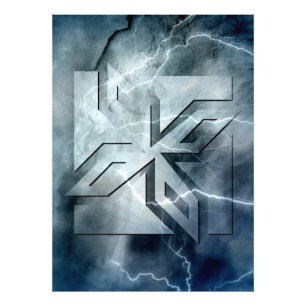 Foto Superposición de Iluminación de Piedra de Icono de