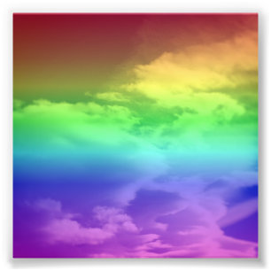 Foto Superposición del arco iris
