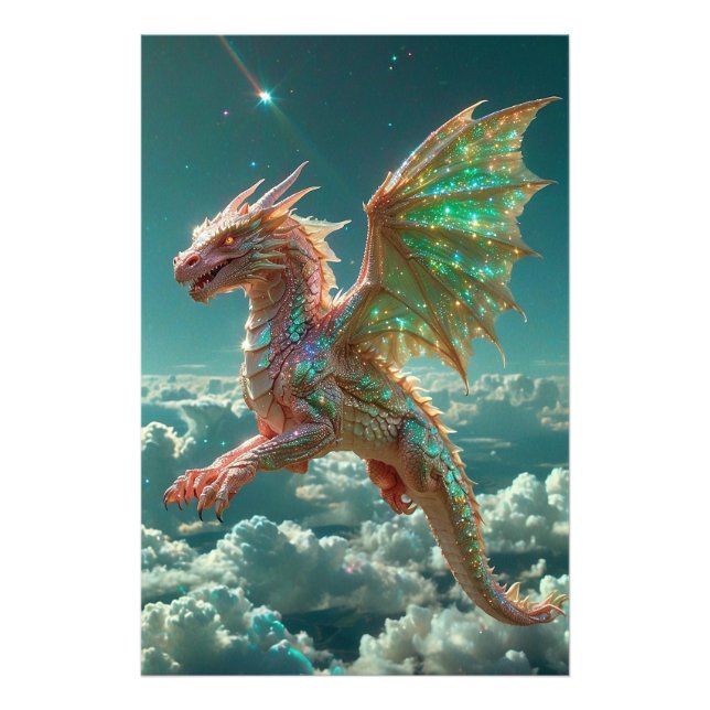 Foto *~* Surreal AP88 Fantasy Dragon Wall Artwork 13 (Frente)