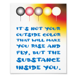 Foto Sustancia interior de un color externo