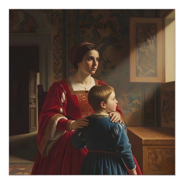 Foto Susurros de Crimson y Sapphire: Madre victoriana y (Frente)