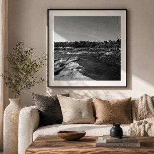 Foto Susurros del río James en blanco y negro