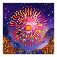 "Susurros solares en el cielo" El sol