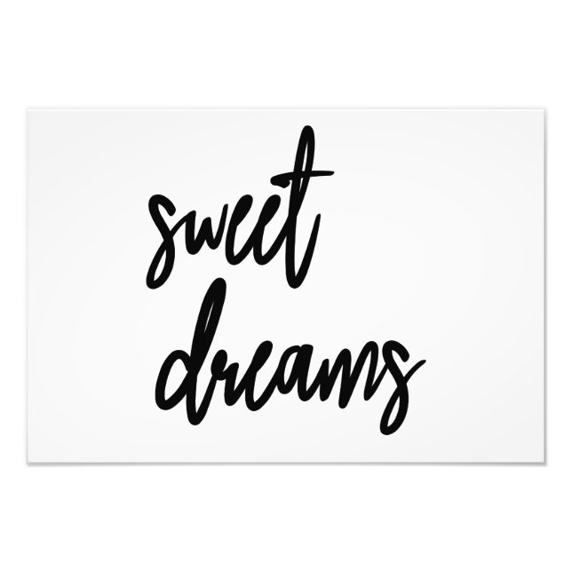 Foto "Sweet Dreams" Poster de 19"x13" Imprimir Framable (Frente)