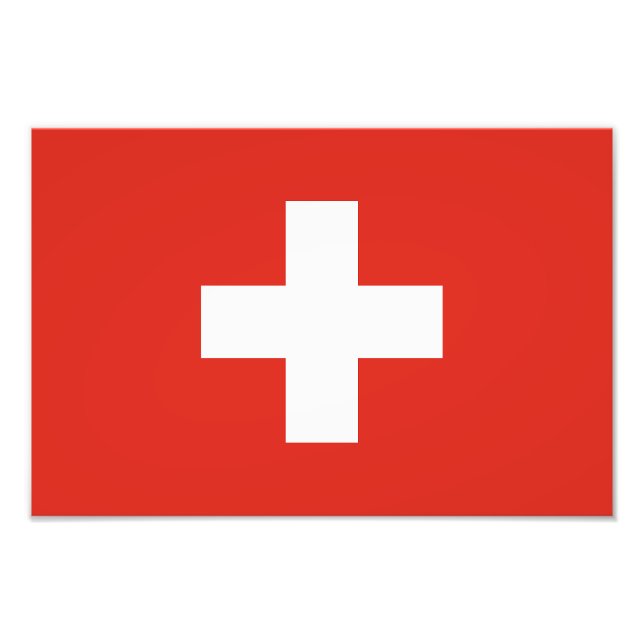 Foto Switzerland Flag (Frente)