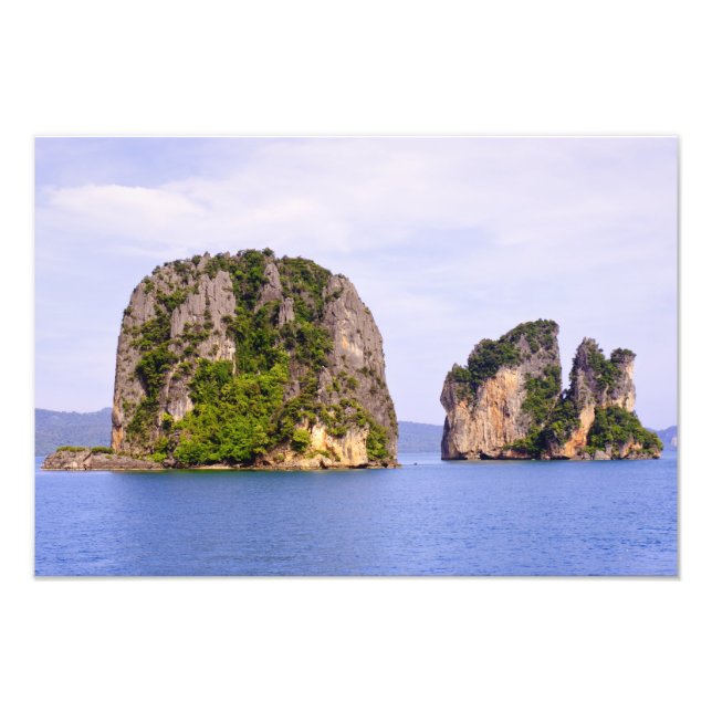 Foto Tailandia, Mar de Andaman. Islas Ao Phang Nga en (Frente)