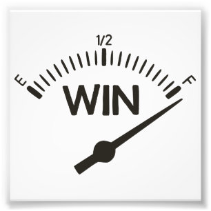 Foto Tan por completo del indicador del triunfo