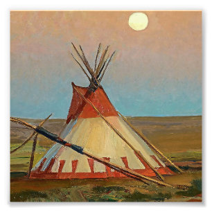Foto “Tarde en la Reserva Blackfeet” por Maynard