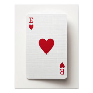 Foto Tarjeta Ace of Hearts - Poster inicial