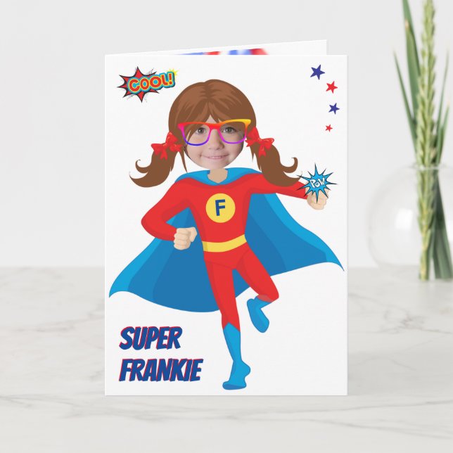 Foto Tarjeta de cumpleaños Sensacional FUN (Anverso)