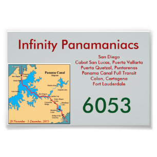Foto Tarjeta de la puerta de Panamaniacs del infinito