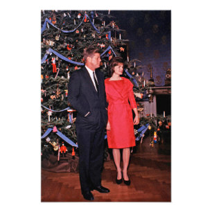 Foto Tarjeta de Navidad del Presidente estadounidense J