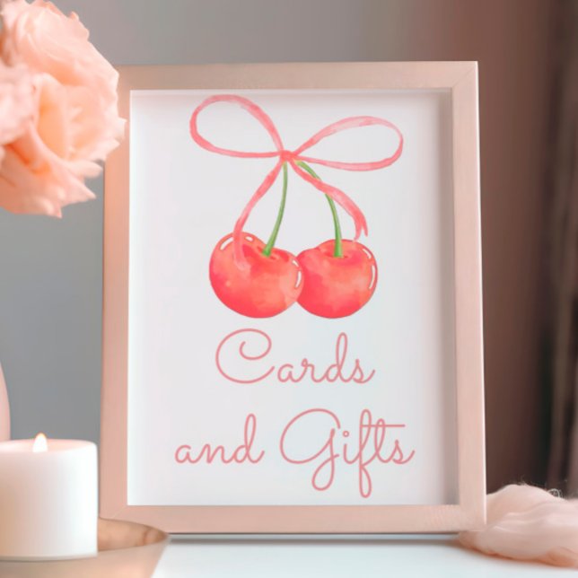 Foto Tarjetas de cinta de cerezo y rosa y Rótulo de reg (Subido por el creador)