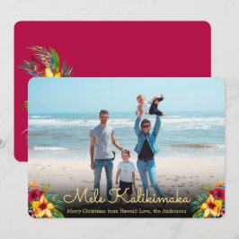 Foto: Tarjetas de Navidades Mele Kalikimaka