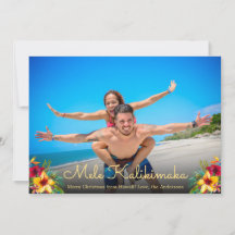 Foto: Tarjetas de Navidades Mele Kalikimaka