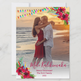Foto: Tarjetas de Navidades Mele Kalikimaka