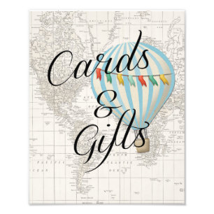 Foto Tarjetas y regalos signo de ducha de bebé globo ae